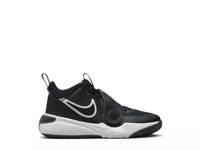 Team Hustle D 11 Basketball Sneaker - Kids' Black/White view