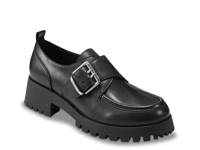 Hazelton Platform Loafer Black view
