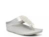 Rumba Wedge Sandal Silver Metallic view
