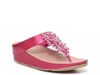 Rumba Wedge Sandal Fuchsia view