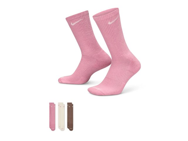 Everyday Plus Cushioned Crew Socks - 3 Pack
