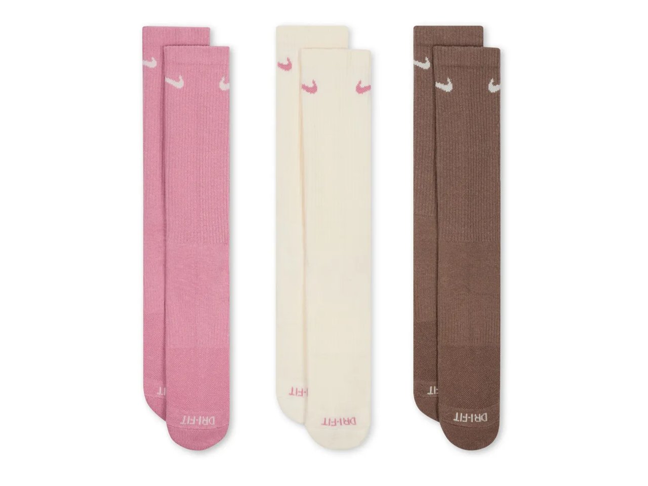 Everyday Plus Cushioned Crew Socks - 3 Pack