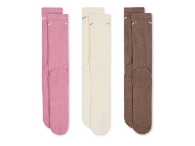 Everyday Plus Cushioned Crew Socks - 3 Pack