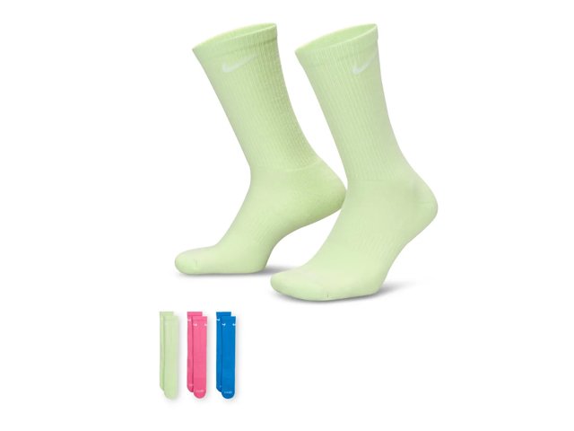Everyday Plus Cushioned Crew Socks - 3 Pack