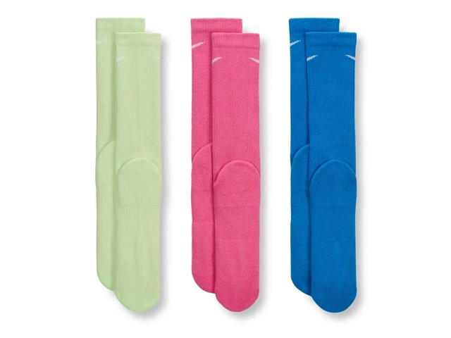 Everyday Plus Cushioned Crew Socks - 3 Pack