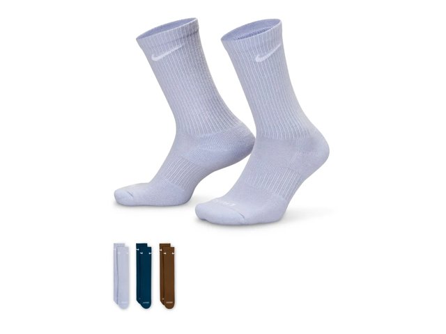 Everyday Plus Cushioned Crew Socks - 3 Pack