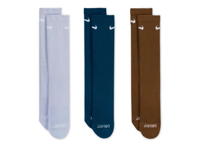 Everyday Plus Cushioned Crew Socks - 3 Pack