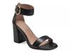 Lawrence Sandal Black Leather view