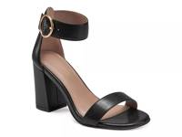 Lawrence Sandal Black Leather view