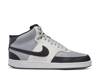 Court Vision Mid Next Nature Sneaker - Men's Grey/White view