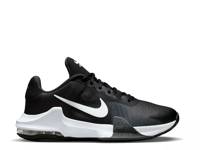 Air Max Impact 4 Basketball Sneaker - Men's Black/White view