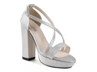 Chloe Platform Sandal Silver Metallic view