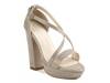 Chloe Platform Sandal Champagne view
