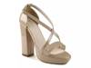 Chloe Platform Sandal Beige view