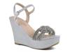 Gemini Wedge Sandal Silver Metallic view