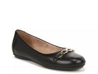 Mira Ballet Flat Black view
