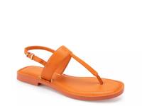 Cherry Sandal Mandarin Orange Leather view