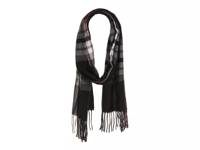 Exploded Scarf Black Plaid view