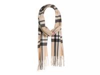 Exploded Scarf Beige Plaid view