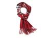Exploded Scarf Red Plaid view