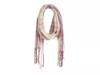 Boucle Pocket Scarf Ivory/Pink/Multicolor Plaid view