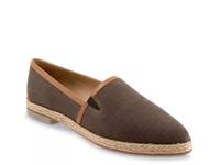 Estelle Espadrille Flat Brown Canvas view