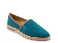 Estelle Espadrille Flat Aqua view
