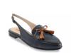 Lillie Mule Navy/Tan view