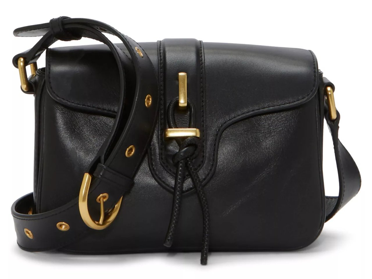 Maecy Leather Crossbody Bag