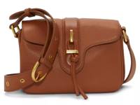 Maecy Leather Crossbody Bag Cognac view