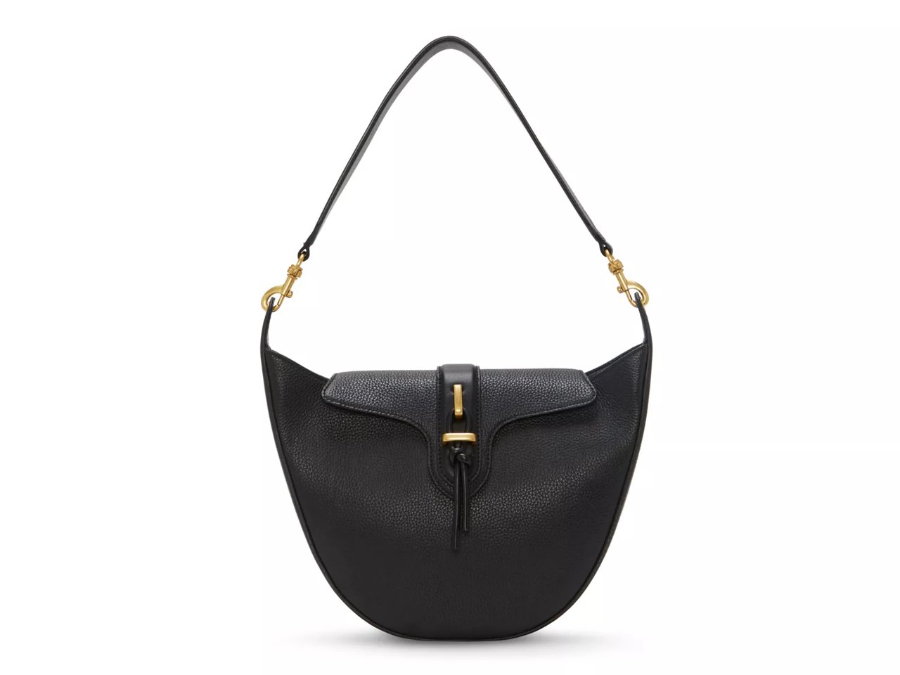 Maecy Leather Shoulder Bag