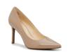 Nettles Pump Chai Latte Beige Patent Synthetic view