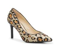 Nettles Pump Gold Metallic/Black Leopard Print view