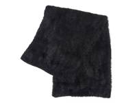 Eyelash Infinity Scarf Black view