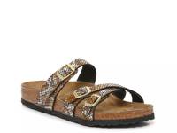 Franca Sandal - Women's Brown/Silver/Tan Snake Print view