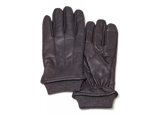 Leather Men's Touch Screen Gloves