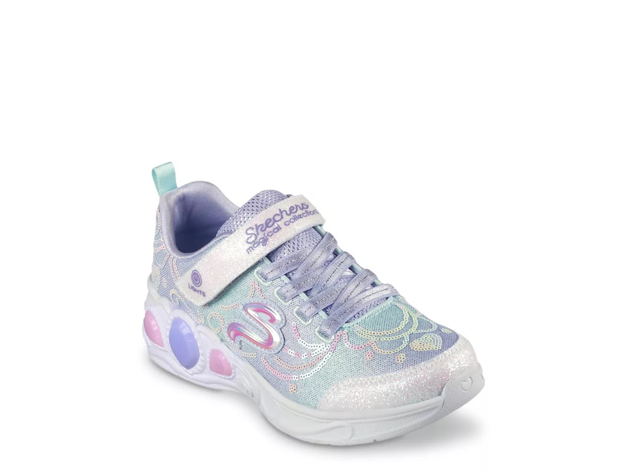 Princess Wishes Slip-On Light-Up Sneaker - Kids'