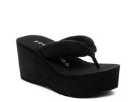 Crushpuff Platform Sandal Black view