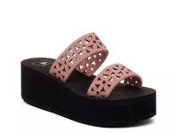 Hippy Platform Sandal Pink view