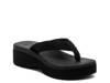 Tizzy Wedge Sandal Black view