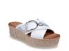 Lindsey Wedge Sandal White view