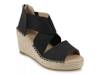 Tia Espadrille Wedge Sandal Black view