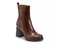 Abitha Platform Bootie Dark Brown view