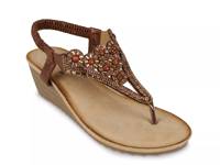 Chloe Wedge Sandal Bronze Metallic view