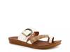 Bria Platform Sandal Off White view