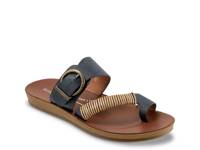 Bria Platform Sandal Navy view