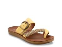 Bria Platform Sandal Yellow view