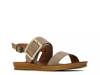Bridie Platform Sandal Taupe view