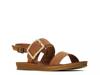 Bridie Platform Sandal Brandy view
