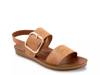 Doto Platform Sandal Brandy view